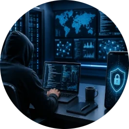 Escudo de ciberseguridad